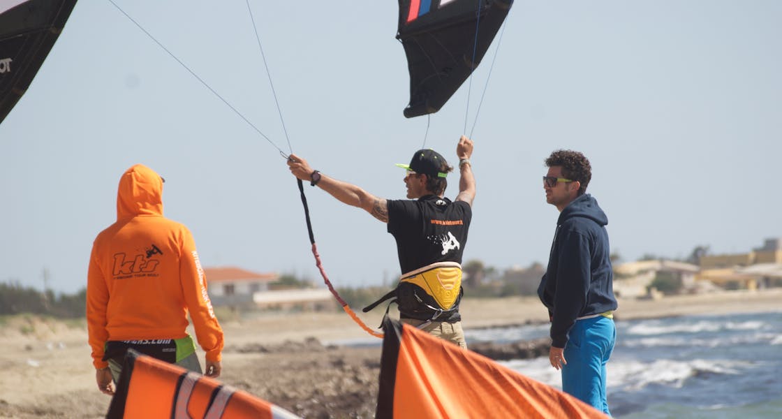Kitesurf stagnone KTS Covo della Saracena